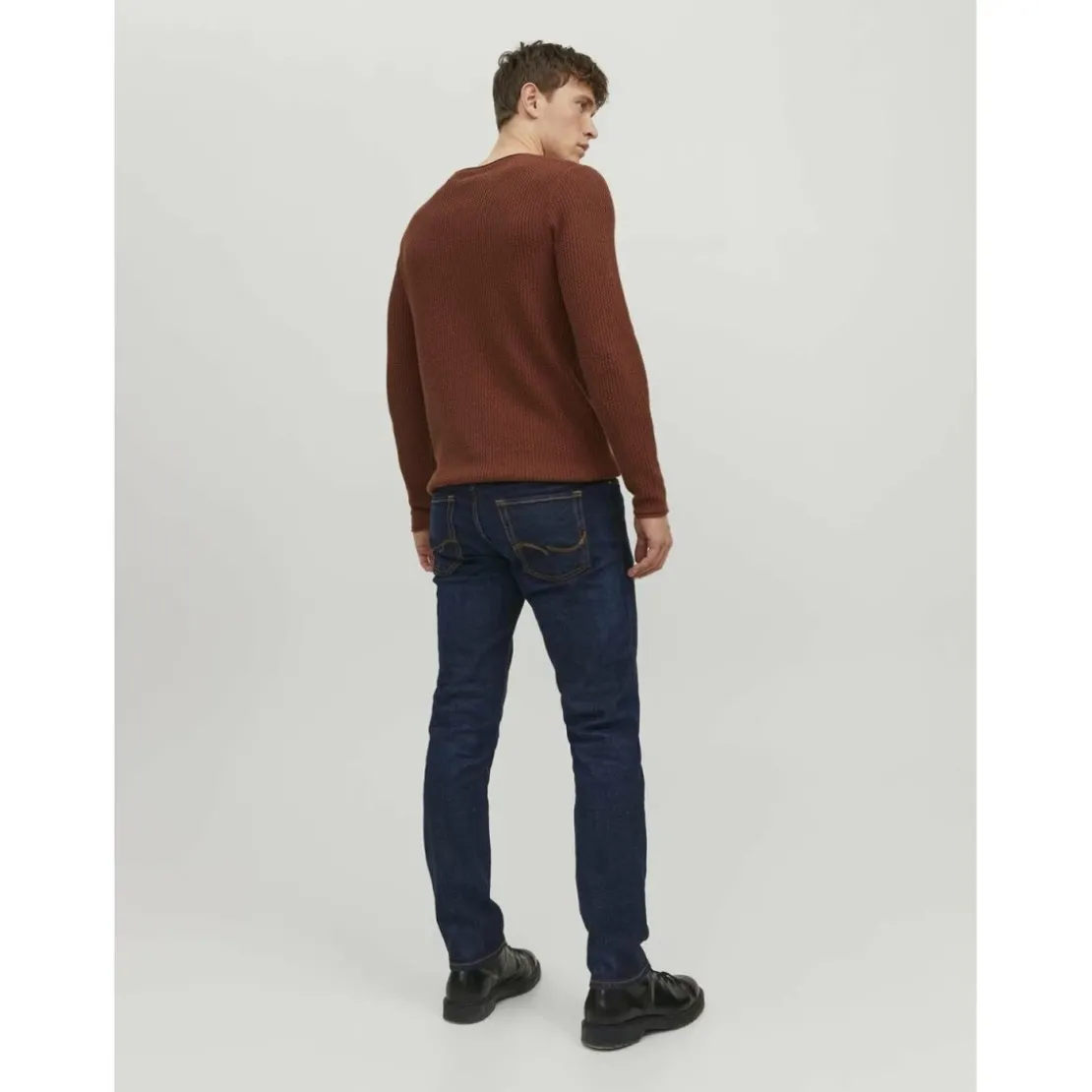 Jack & JonesCoupe regular Regular Fit Bleu en coton Rhys
