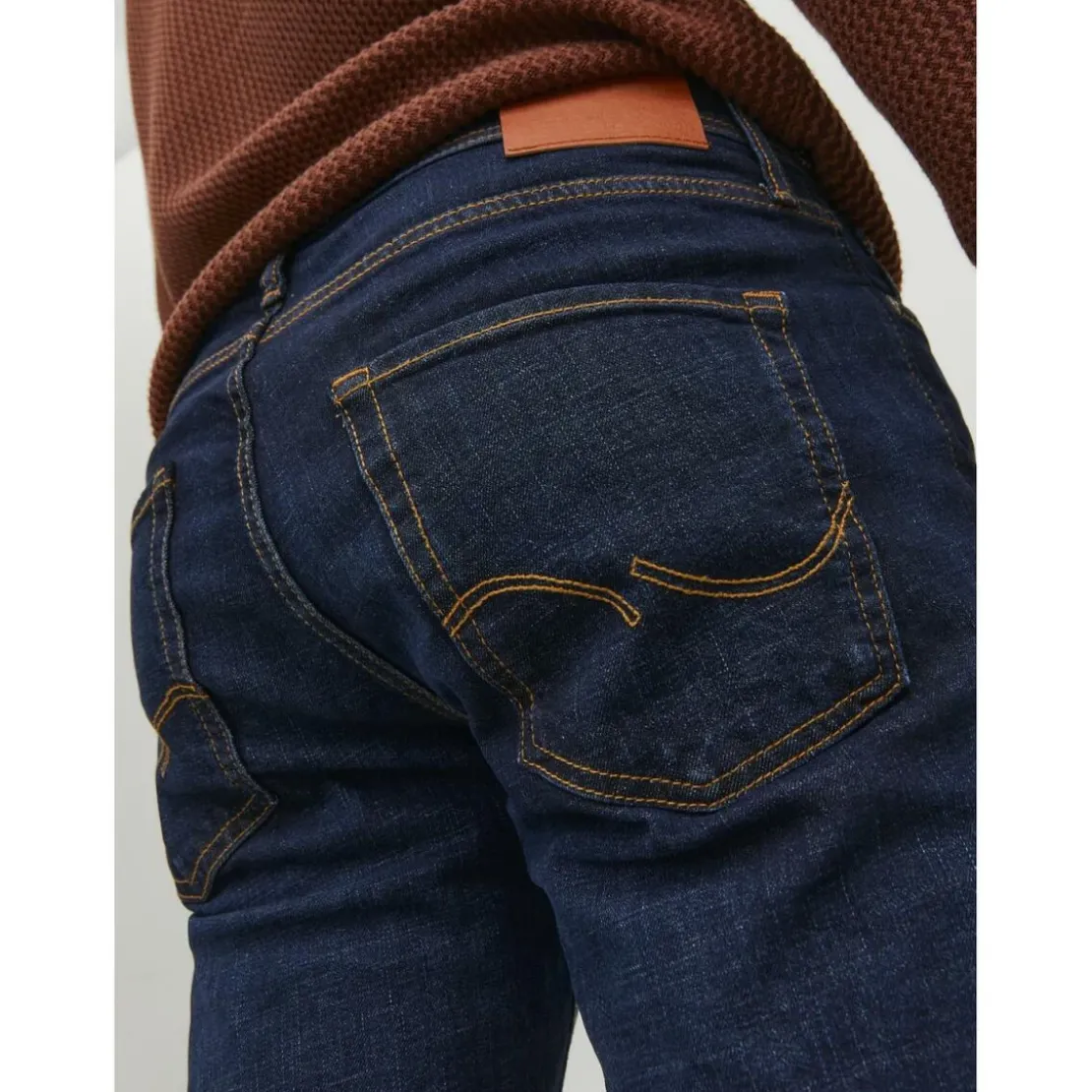 Jack & JonesCoupe regular Regular Fit Bleu en coton Rhys