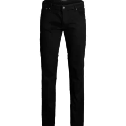 Jack & JonesCoupe slim droite Slim Fit Noir en coton