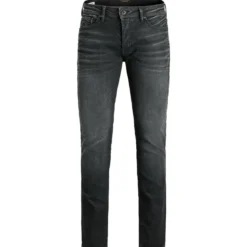 Jack & JonesCoupe slim droite Slim Straight Fit Gris en coton Rhys