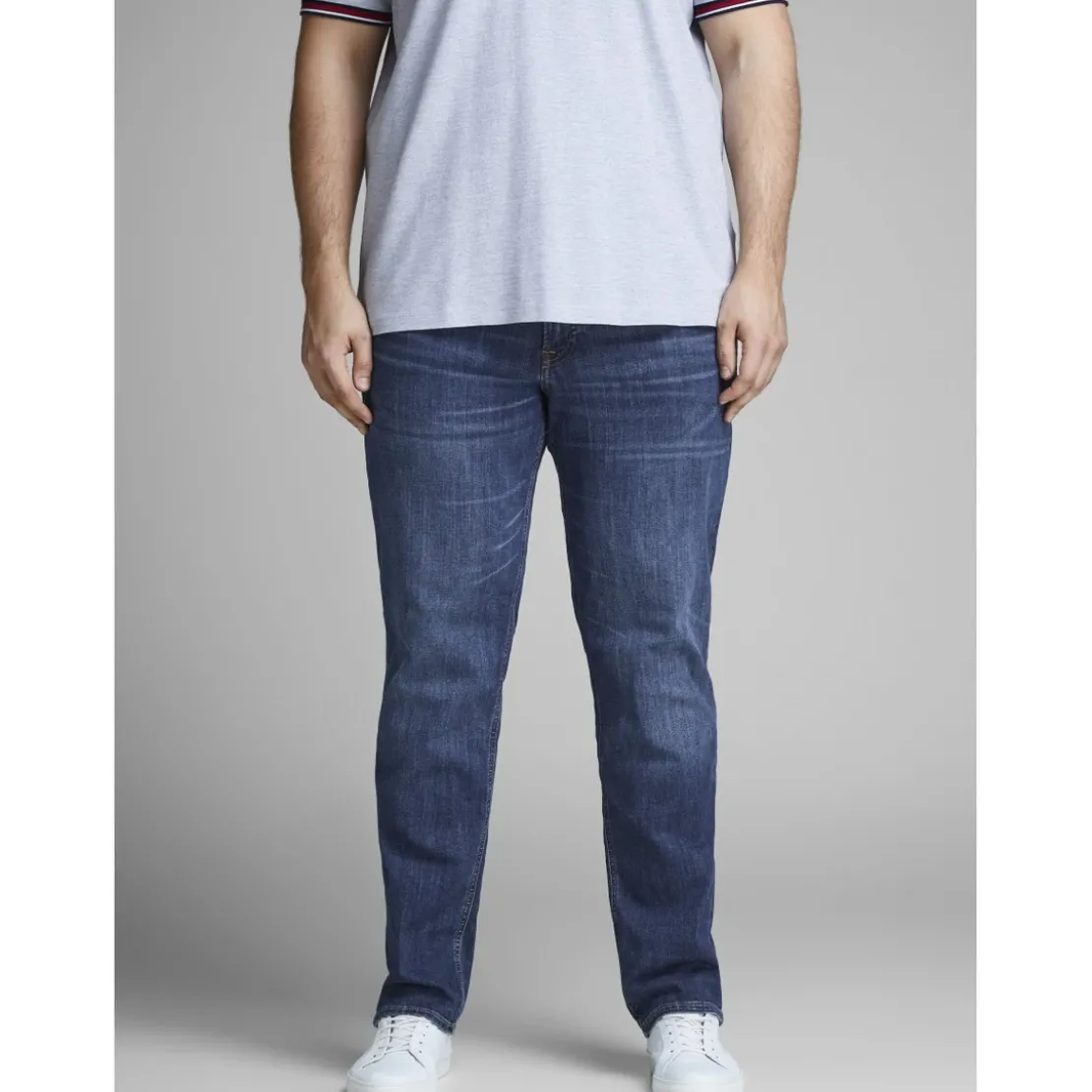 Jack & JonesCoupe slim droite Slim Fit Bleu