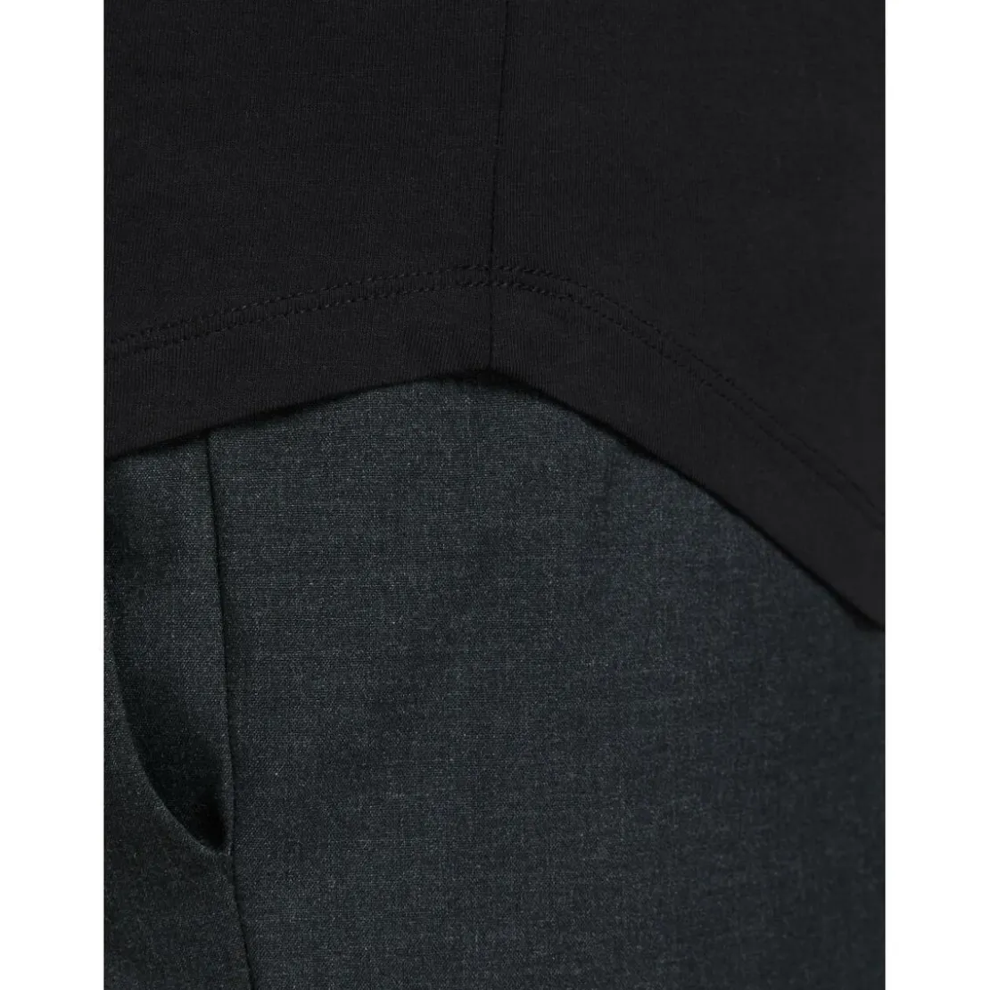 Jack & JonesDébardeur Regular Fit Col rond Sans manches Noir en coton