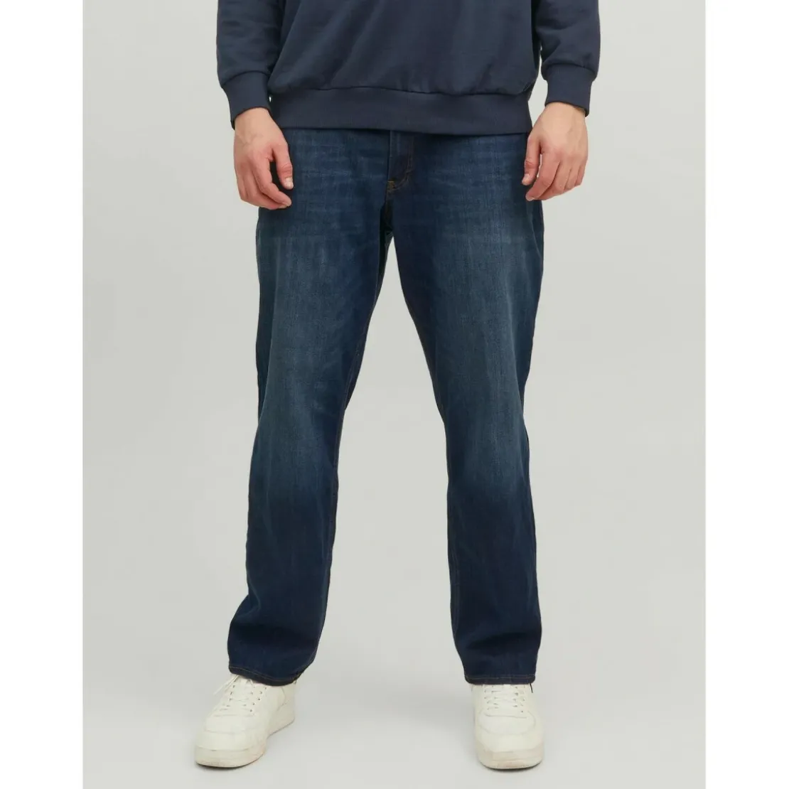 Jack & JonesJean coupe confort Tapered Fit Bleu en coton Luka