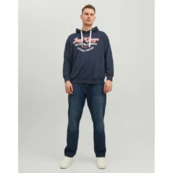 Jack & JonesJean coupe confort Tapered Fit Bleu en coton Luka