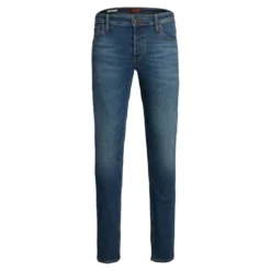 Jack & JonesJean coupe confort Tapered Fit Bleu en coton Luka