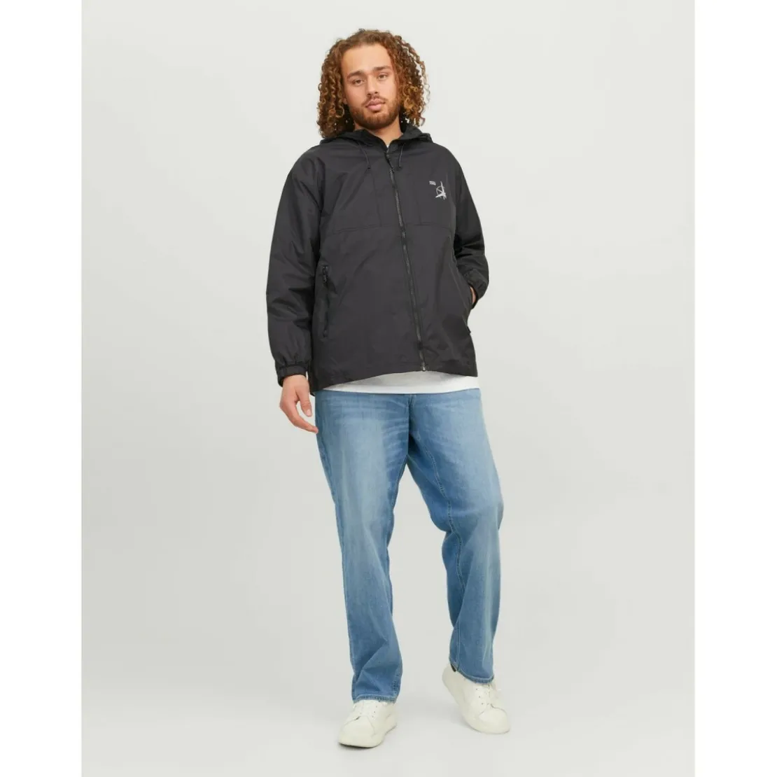 Jack & JonesJean coupe confort Tapered Fit Bleu en coton Bruce