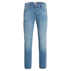 Jack & JonesJean coupe confort Tapered Fit Bleu en coton Bruce