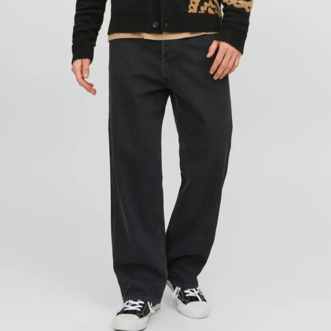 Jack & JonesJeans homme noir Ian en coton