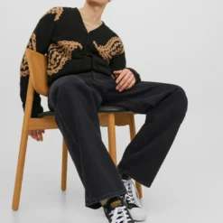 Jack & JonesJeans homme noir Ian en coton