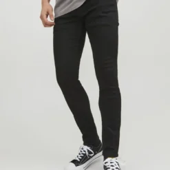 Jack & JonesJean skinny en Coton Noir Mf 773 Van