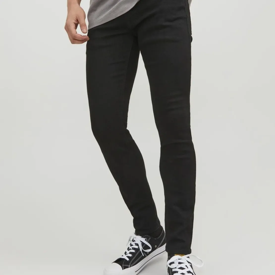 Jack & JonesJean skinny en Coton Noir Mf 773 Van