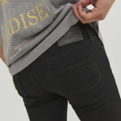 Jack & JonesJean skinny en Coton Noir Mf 773 Van