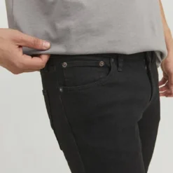 Jack & JonesJean skinny en Coton Noir Mf 773 Van