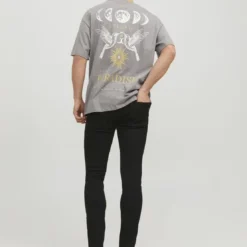 Jack & JonesJean skinny en Coton Noir Mf 773 Van