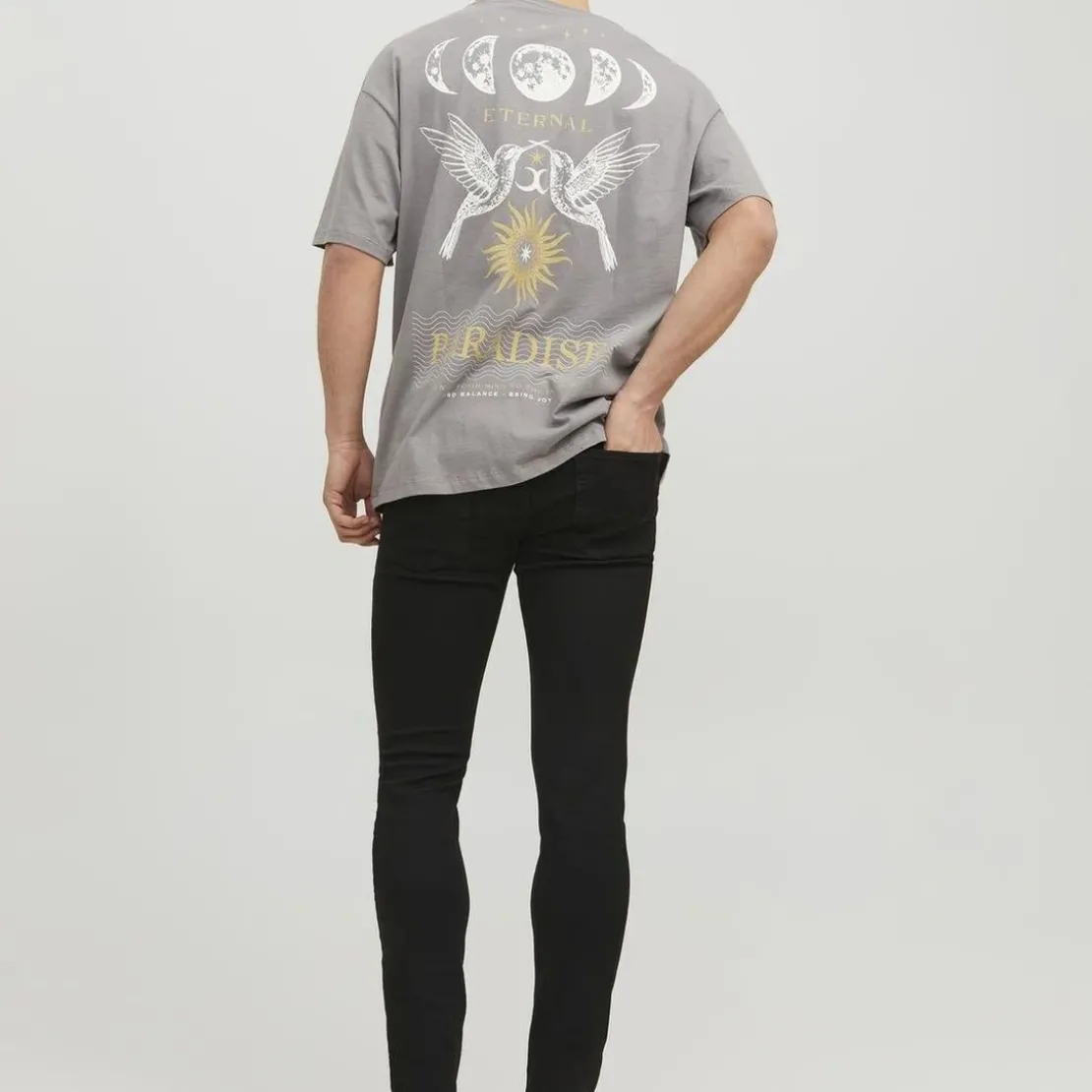 Jack & JonesJean skinny en Coton Noir Mf 773 Van
