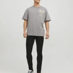 Jack & JonesJean skinny en Coton Noir Mf 773 Van