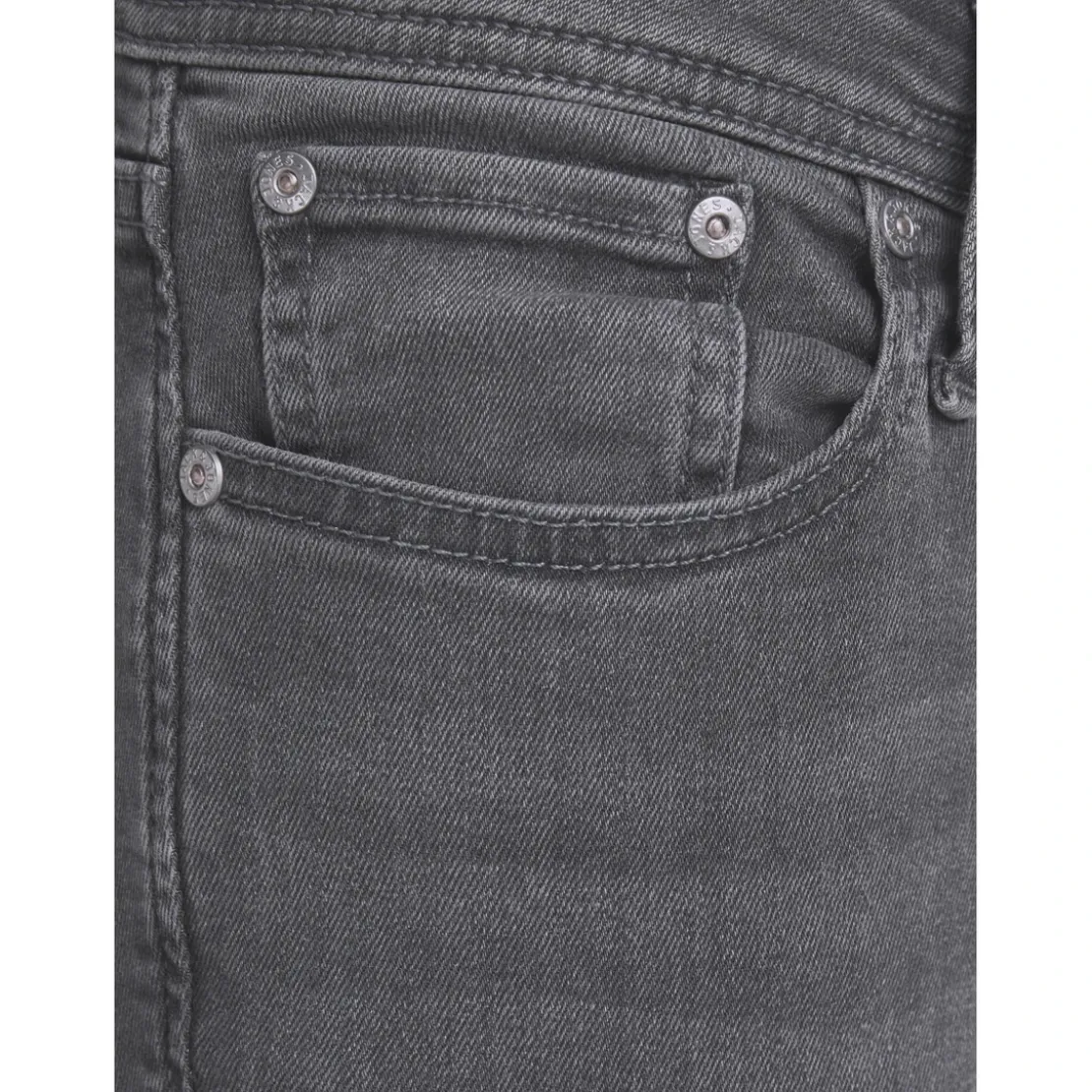 Jack & JonesJean skinny Skinny Fit Gris en coton
