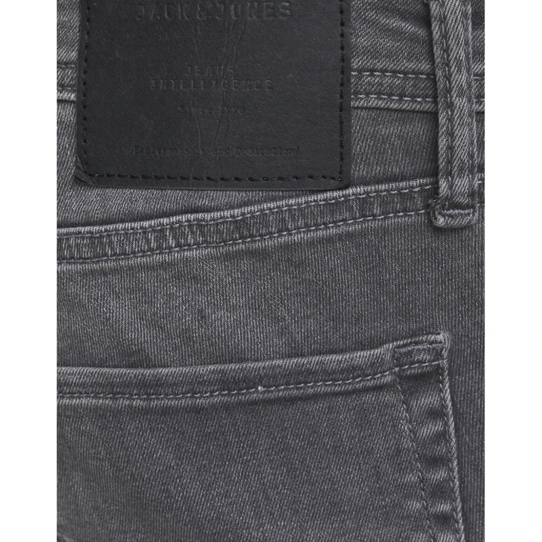 Jack & JonesJean skinny Skinny Fit Gris en coton
