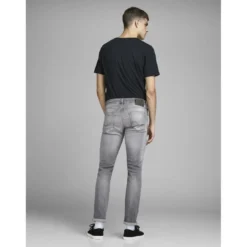 Jack & JonesJean slim Fit Gris en coton Jules
