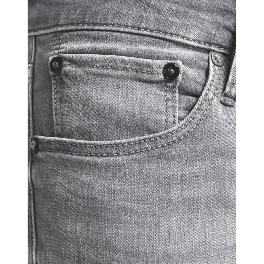 Jack & JonesJean slim Fit Gris en coton Jules