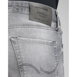 Jack & JonesJean slim Fit Gris en coton Jules