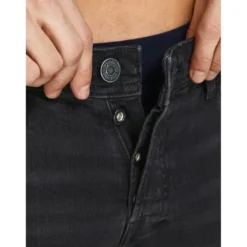 Jack & JonesJean slim Fit Noir en coton Cain
