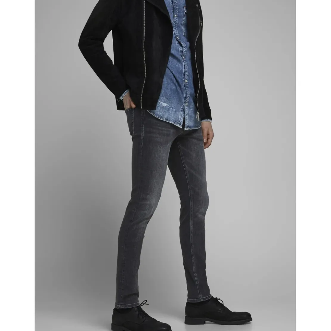 Jack & JonesJean slim Fit Noir en coton Jared