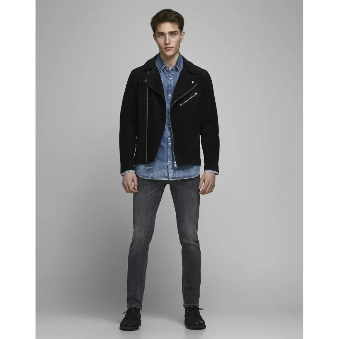 Jack & JonesJean slim Fit Noir en coton Jared