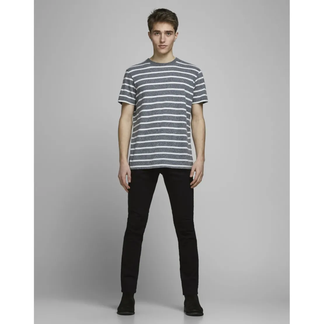 Jack & JonesJean slim Fit Noir en coton Troy