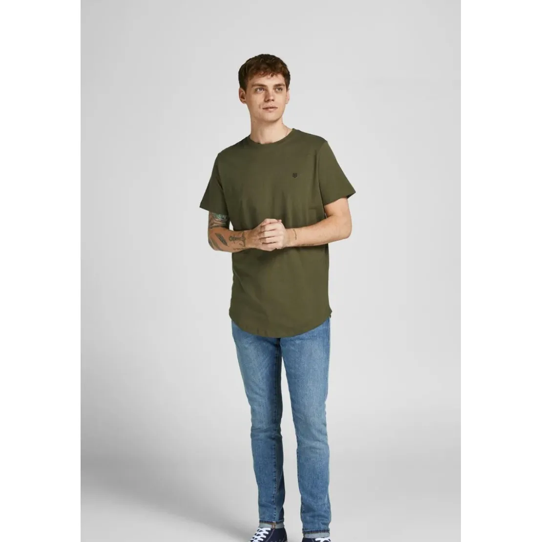 Jack & JonesLot de 5 T-shirts Regular Fit Col rond Manches courtes en coton