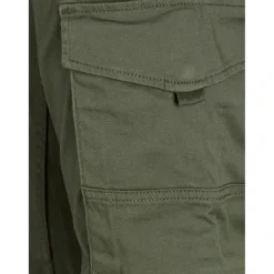 Jack & JonesPantalon cargo Slim Tapered Fit Vert foncé en coton