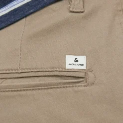 Jack & JonesPantalon chinos beige brun Anis en coton