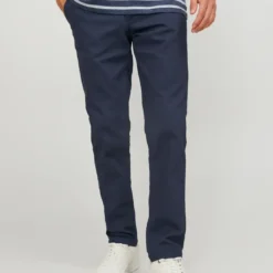 Jack & JonesPantalon chinos beige brun Anis en coton