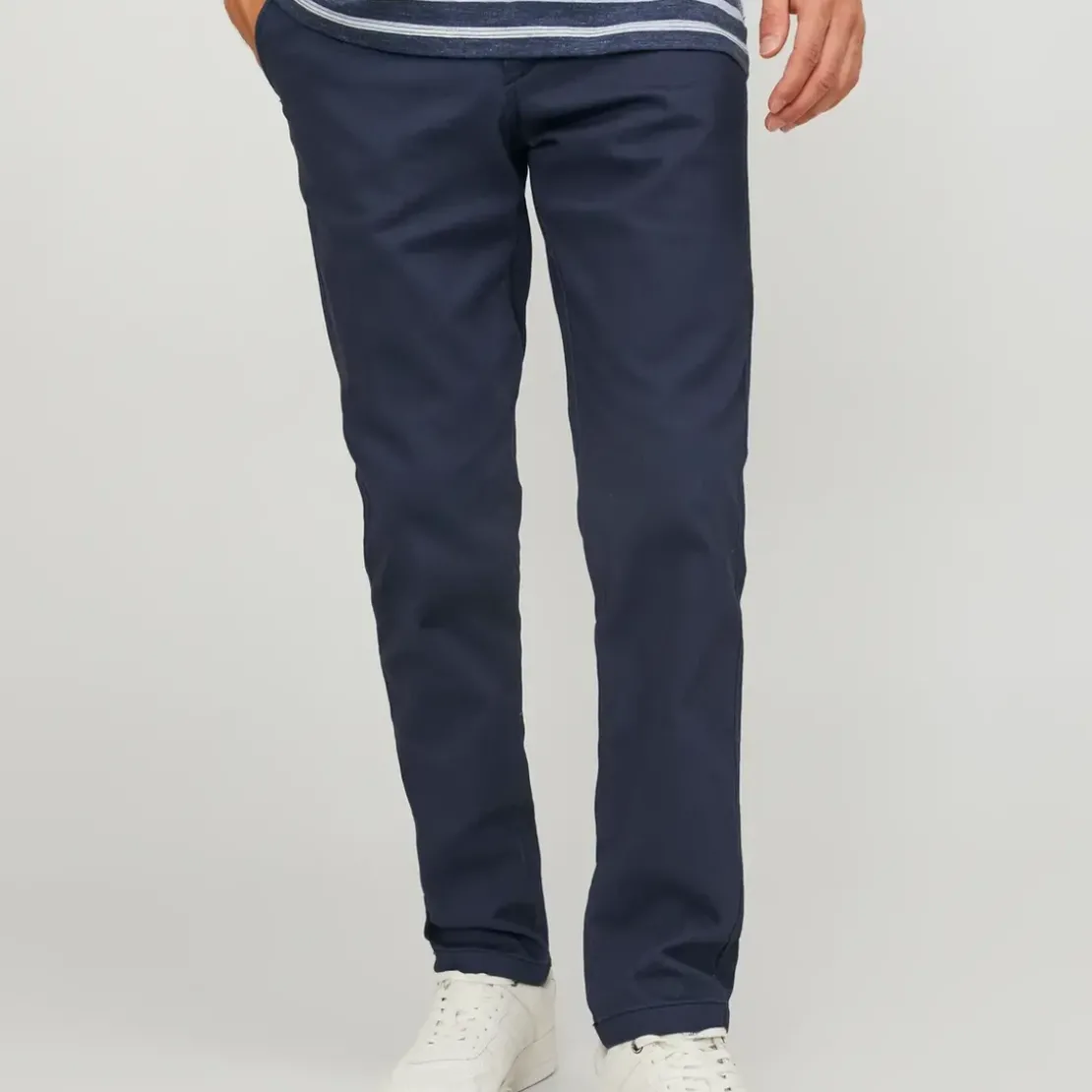Jack & JonesPantalon chinos beige brun Anis en coton
