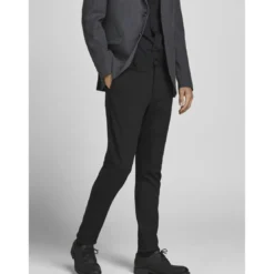 Jack & JonesPantalon chino Slim Fit Noir Shay