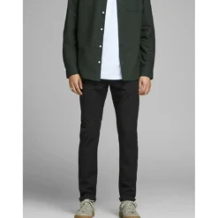Jack & JonesPantalon chino Slim Fit Noir Raul
