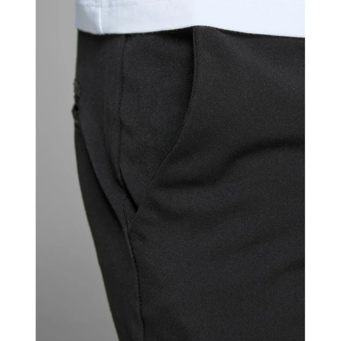 Jack & JonesPantalon chino Slim Fit Noir Raul
