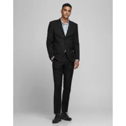 Jack & JonesPantalon habillé Super Slim Fit Noir Mark