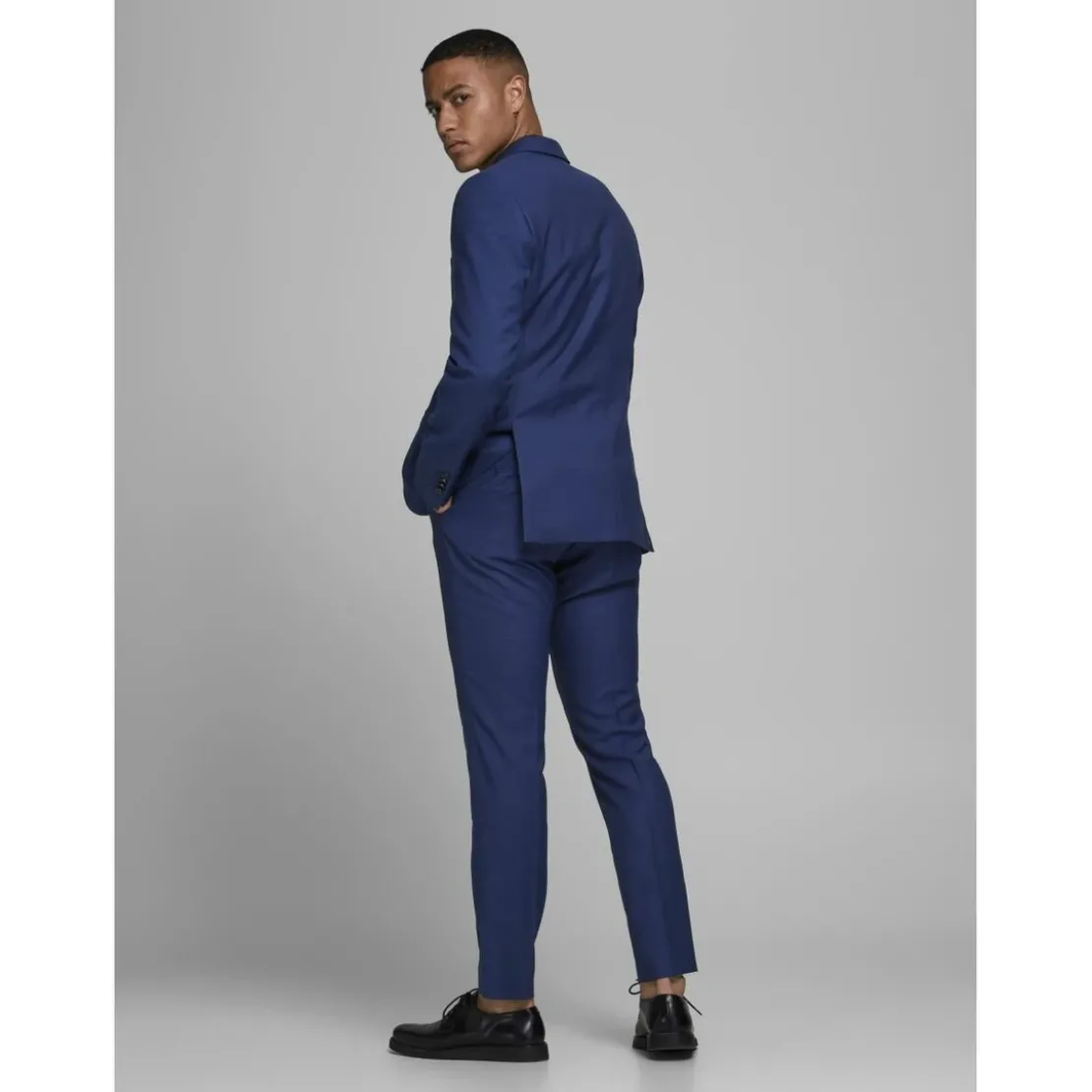 Jack & JonesPantalon habillé Super Slim Fit Bleu Marine Flynn