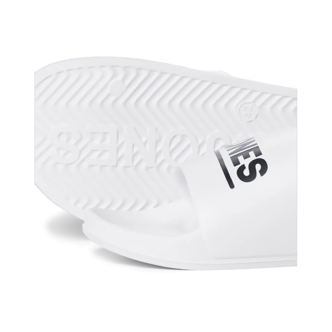 Jack & JonesSandales de bain homme blanc à enfiler synthétique Kris