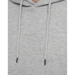 Jack & JonesSweat à capuche Standard Fit Manches longues Gris Clair en coton Luka Yves