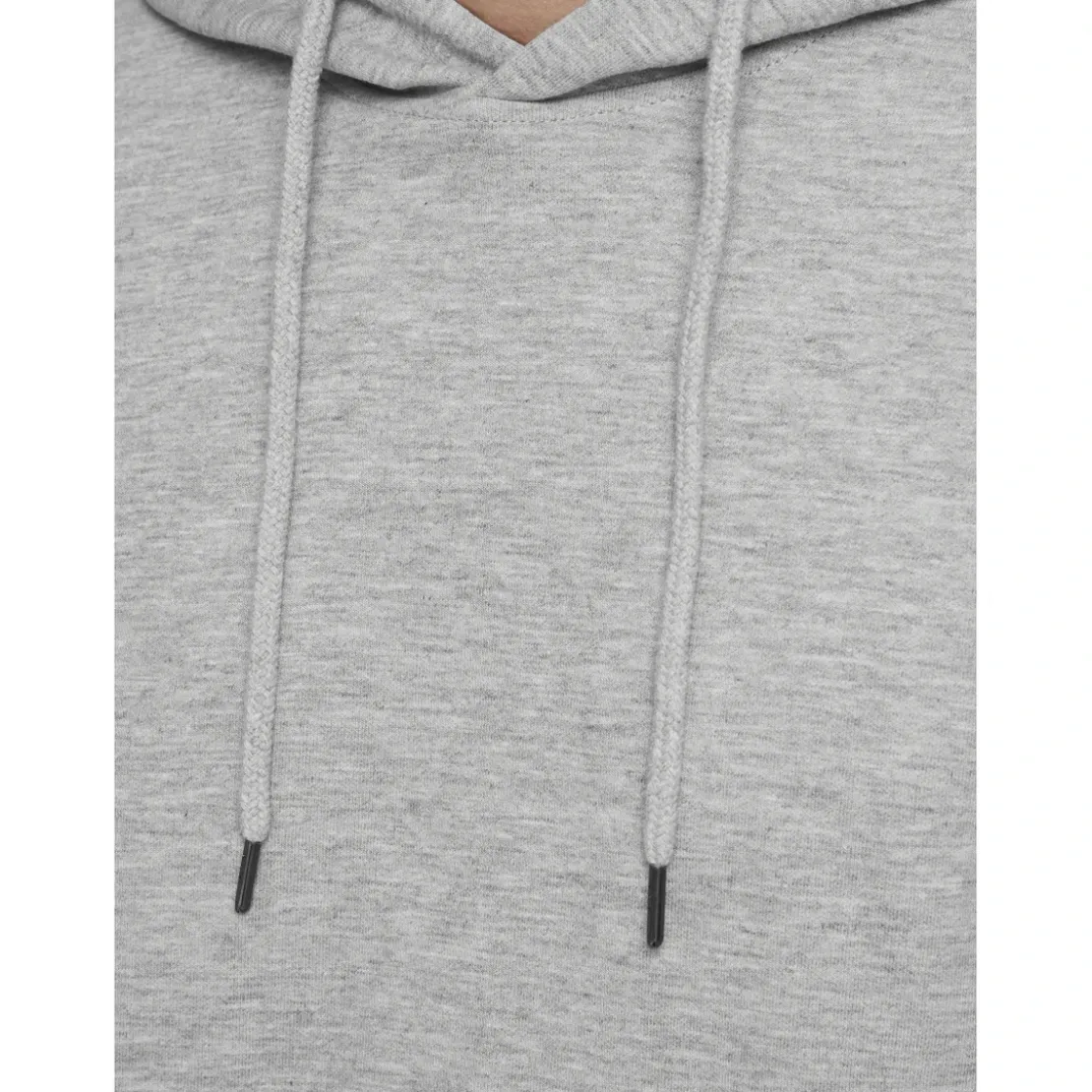 Jack & JonesSweat à capuche Standard Fit Manches longues Gris Clair en coton Luka Yves