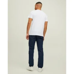 Jack & JonesT-shirt Regular Fit Col rond Manches courtes Noir en coton Troy