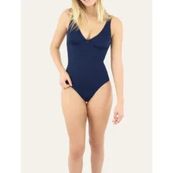 Janine RobinMaillot de bain 1 pièce coupe sous poitrine - Bleu Jeanine Robin - GRACE