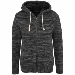 John DevinGilet zippé à capuche fourré homme John Devin - Multicolore