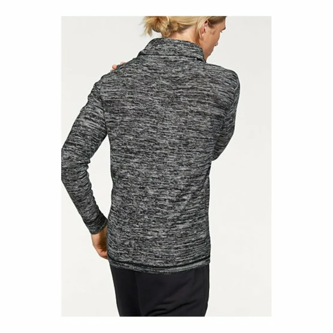 John DevinPull chiné col tube manches longues homme John Devin - Multicolore en coton