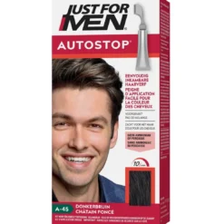 Just for MenAUTOSTOP Châtain Foncé - Coloration Cheveux Homme-Just For Men
