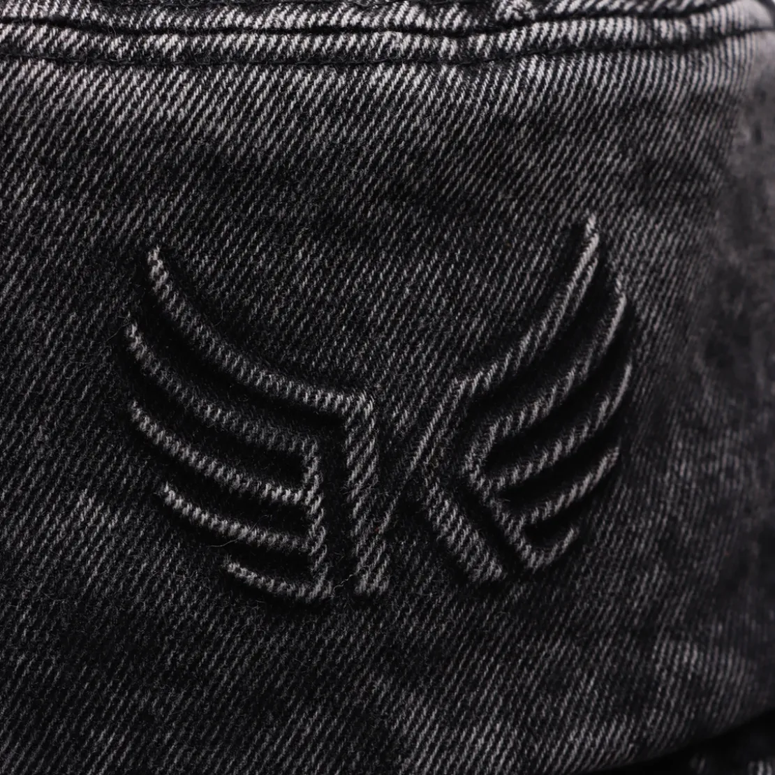 KaporalChapeau en denim MOBI noir