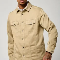 KaporalChemise En Jeans en coton TIZIO Xbeige