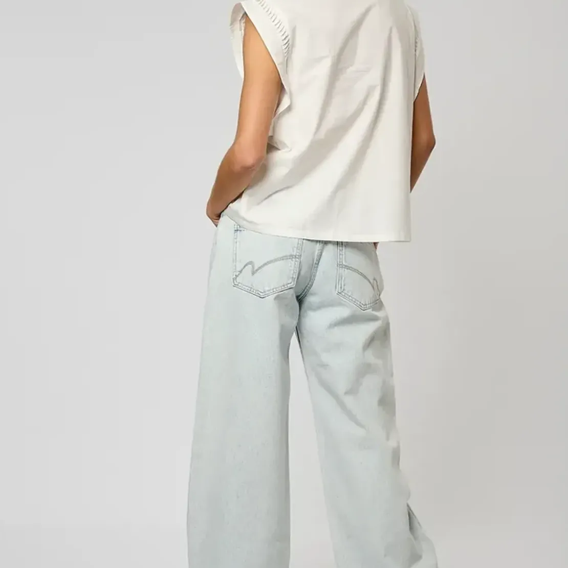 KaporalChemise Manches Courtes EDDA en coton blanc
